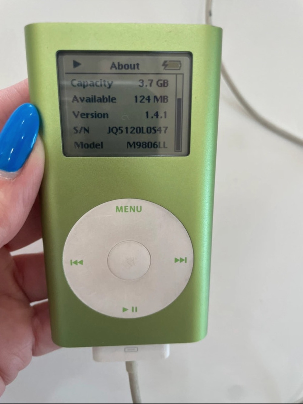 Green mini iPod vintage 2 gen - Picture 3 of 6